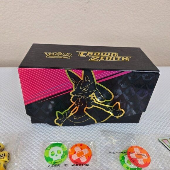 Lot Of 6 Pokemon Crown Zenith Set Of Dice V Star Magnet Marker - Picture 2 of 5